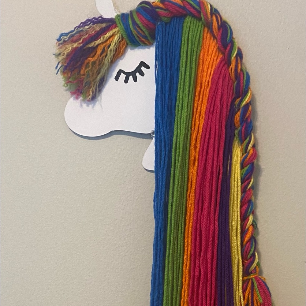 Unicorn bow hanging